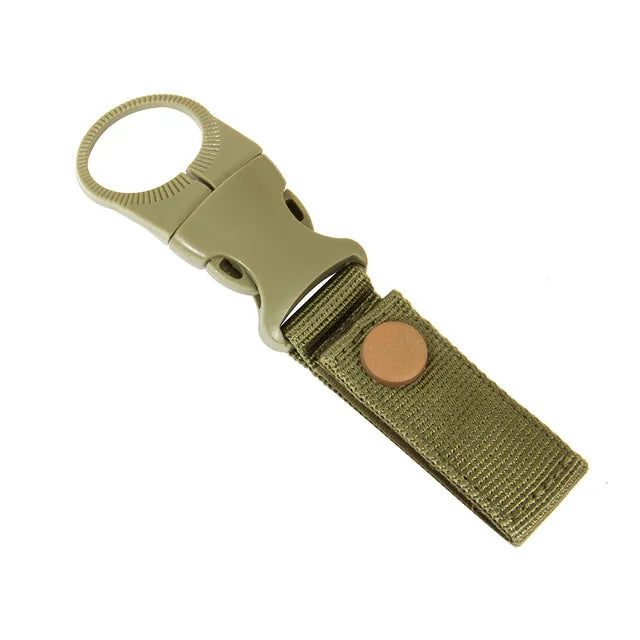 Backpack Accessories - Quickdraw Carabiners &amp; Water Bottle Hanger for Outdoor Camping, Hiking &amp; Climbing
