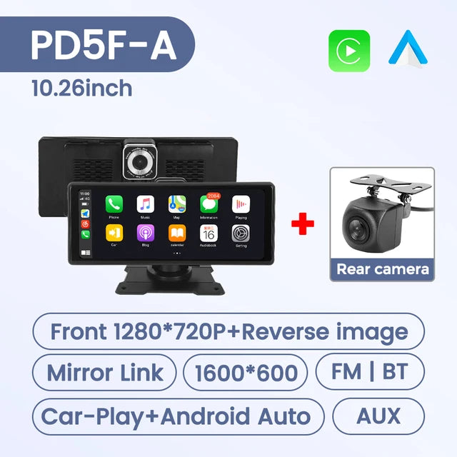 Scenteck Navigatie 10.26Inch Android Auto Draadloze Carplay Voor Universele Multimediaspeler Autoradio Intelligente Systemen Bt Mirror Link