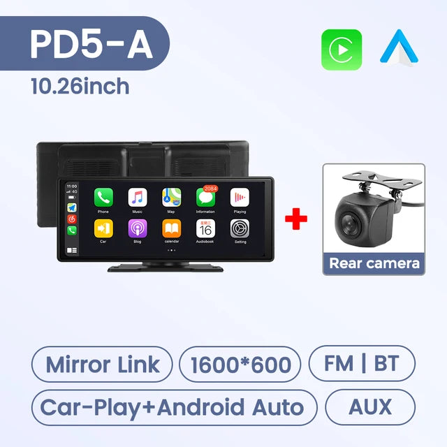 Scenteck Navigatie 10.26Inch Android Auto Draadloze Carplay Voor Universele Multimediaspeler Autoradio Intelligente Systemen Bt Mirror Link