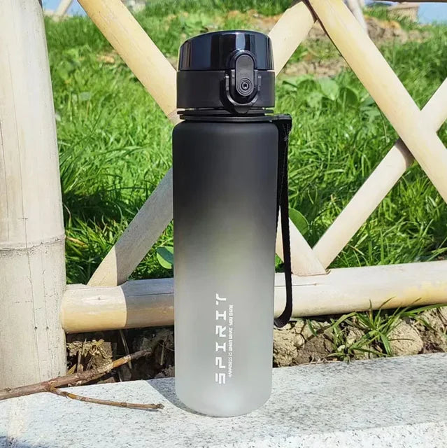 1 Liter Sports Water Bottle – Large Capacity, Portable Plastic Bottle for Outdoor Travel and Fitness